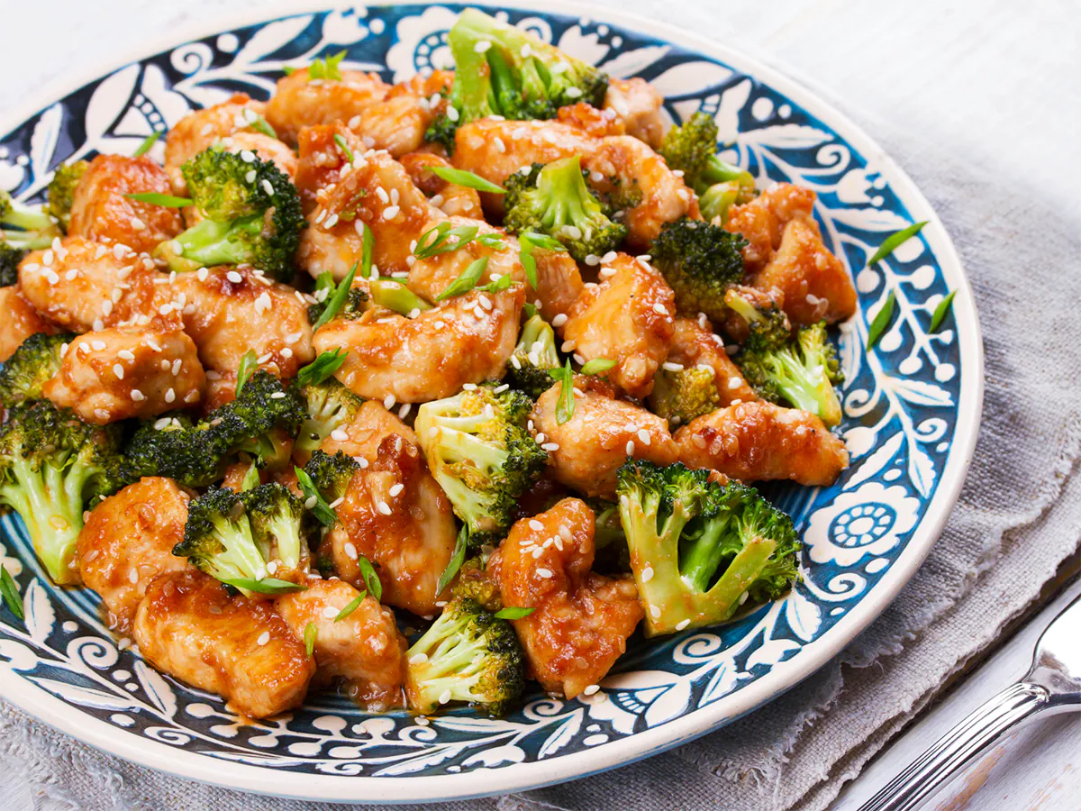 chicken with broccoli at Ho Palace，a Chinese Restaurant in Grand Junction